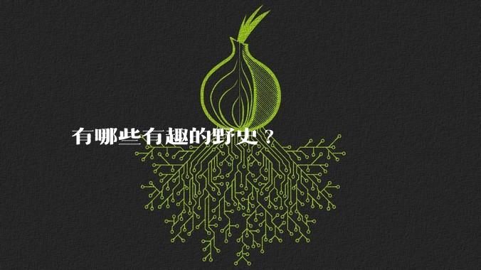 有哪些有趣的野史?