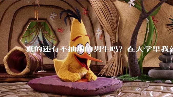 真的还有不抽烟的男生吗？在大学里我就没见过不抽烟的?